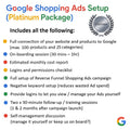 Google Shopping Ads Setup (Platinum Package)