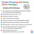 Google Shopping Ads Setup (Silver Package)